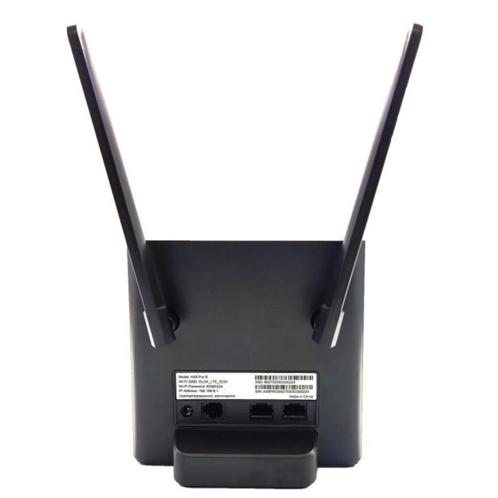 Комплект 4G інтернету у село та за місто 300 мб/с Olax AX 9 Pro + MIMO 18 дб