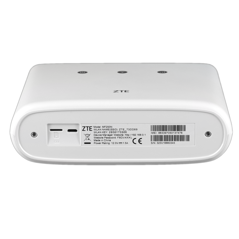 4G LTE Wi-Fi роутер ZTE MF293U